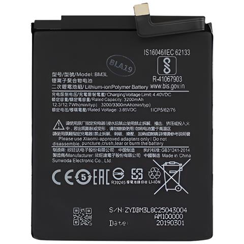 Batteria Di Ricambio Bm3l Per Xiaomi Mi 9 Li-ion 3,85v 3300mah - Foto 1