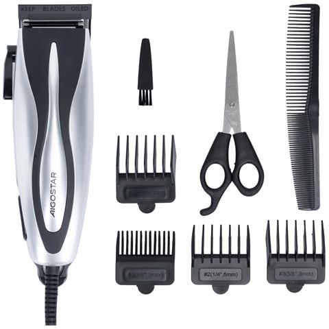 Asher Tagliacapelli Professionale 10w Motore Rame 4 Pettini Nero - Foto 1