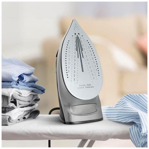 Ferro Da Stiro A Vapore - 2 600 W - Serbatoio Acqua: 220 Ml - Funzione Autopulente - Piastra In Ceramica - Vapore Verticale - Vapore Continuo 25 G /min - Getto Di Vapore 80 G /min - Foto 2