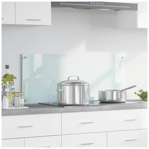 Schienale da cucina Latte 100 x 40 cm vetro temperato - Foto 2