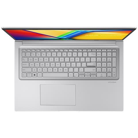 Vivobook 17 X1704VA-AU918W Intel Core 7 150U Computer portatile 43,9 cm (17.3") Full HD 16 GB DDR4-SDRAM 1 TB SSD Wi-Fi 6 (802.11ax) Windows 11 Home Tedesco Argento - Foto 4