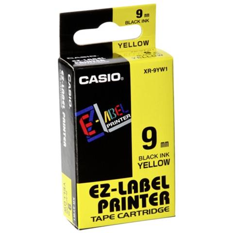 nastro 9mm x 8mt nero su giallo - Foto 2