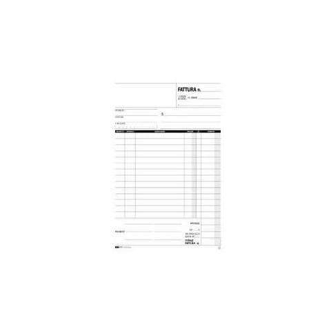 Blocco Fattura 23 x 15 cm E5274A - Foto 1