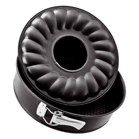 Tortiera 2 Fondi Stampo A Cerniera Apriblie 30 Cm ""easy Clean"" Eva - Foto 1