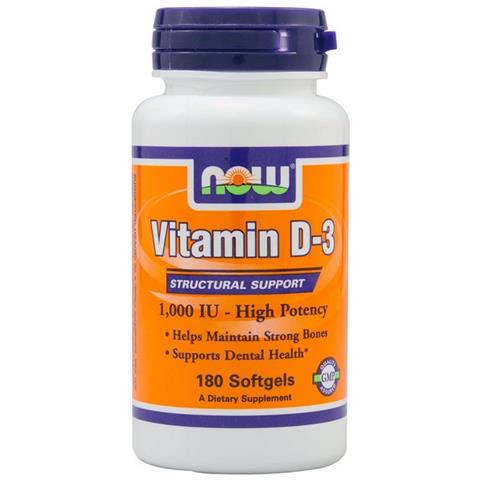 Vitamin D-3, 1000 Iu - 180 Softgels - Vitamina D3 - Foto 2
