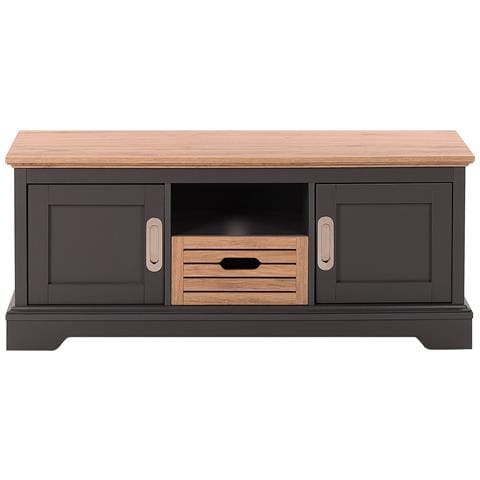 Mobile Tv In Colore Grigio / legno Chiaro Garet - Foto 14
