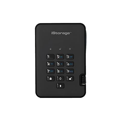Penna Usb 3.1 Diskashur2 256-bit 1 Tb Protetta Da Crittografia A Stato Solido - Nero Is-da2-256-ssd-1000-b - Foto 1
