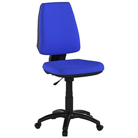 14 cp - sedia Da Ufficio Ergonomica Con Meccanismo Permanente, Tessuto Bali Blu - Foto 2