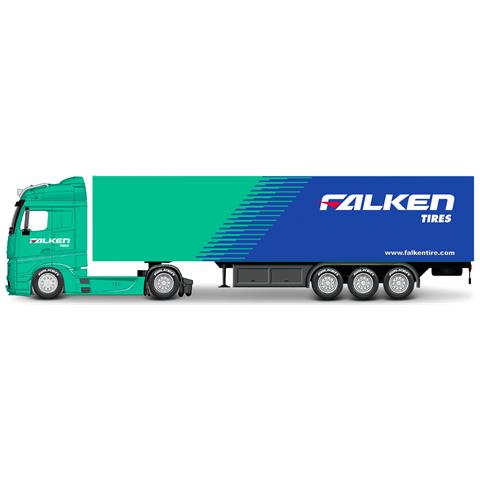 BBURAGO Camion con rimorchio 1:43 Assortimento - Foto 2