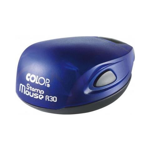 Timbro Colop R30 Rotondo Stamp Mouse Autoinchiostrante Personalizzato Tascabile Colop R30 Diametro 30mm Qualita Professionale - Foto 1
