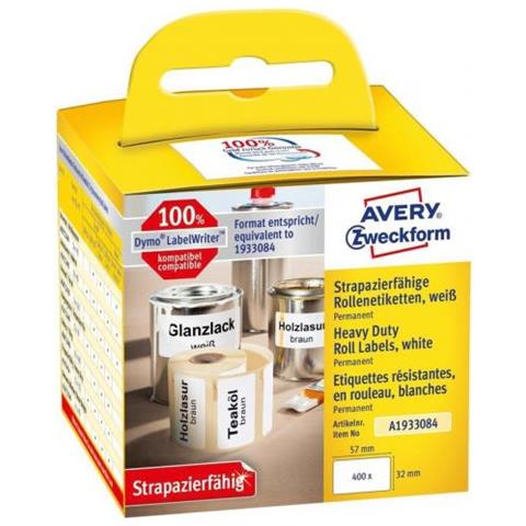 vers A1933084 Rettangolo con angoli arrotondati Rimovibile Marrone 400pezzo (i) etichetta autoadesiva - Foto 3