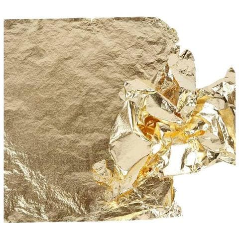 25 Foglie Dorate 16 X 16 Cm - Foto 1