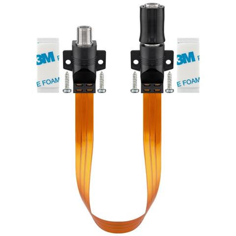 Passante Per Finestra Sat Impermeabile, Estremamente Piatto (0,3 Mm) - Foto 12