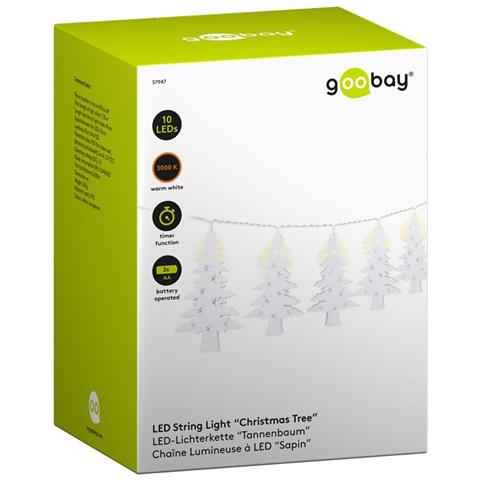 String Light ""albero Di Natale"" Con 10 Led - Foto 2