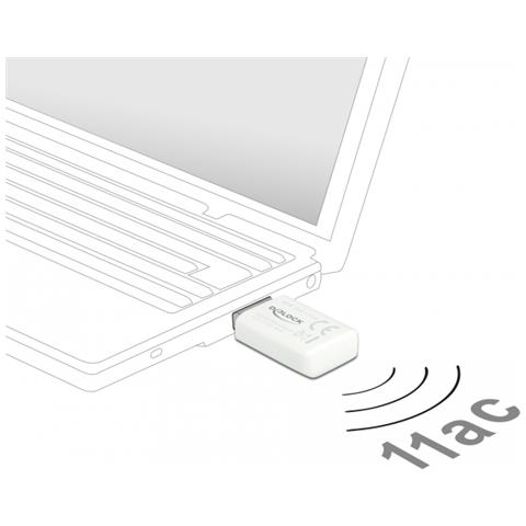 USB 3.0 Dual-Band WLAN ac /a /b /g /n Micro Stick 867 + 300 Mbps - Foto 2