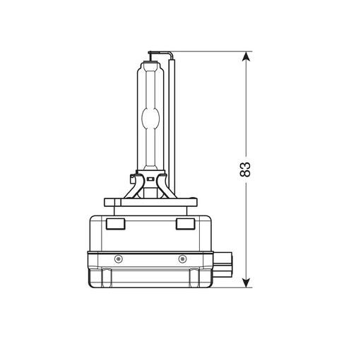Xenarc Night Breaker Laser - D1s - 35w - Pk32d-2 - 1 Pz - Scatola - Foto 3