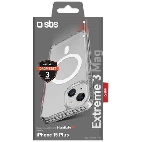 TEEXMAGIP1567T custodia per cellulare 17 cm (6.7"") Cover Trasparente per iPhone 15 Plus - Foto 3