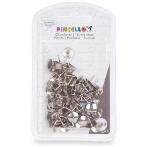 Puntine Argentato Metallo (24 Unità) - Foto 2