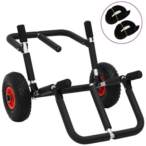 Carrello SUP per 2 Tavole da Surf Pieghevole 90 kg in Alluminio - Foto 1