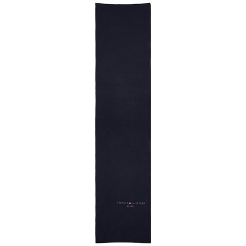 Horizon Flat Knit Scarf Sciarpe Tessile Naturale Accessori Uomo Blu Eu One Size, Am0am10372 Dw6 - Foto 2