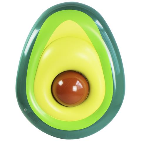Materassino Gonfiabile A Forma Di Avocado. 160x125cm - Foto 1