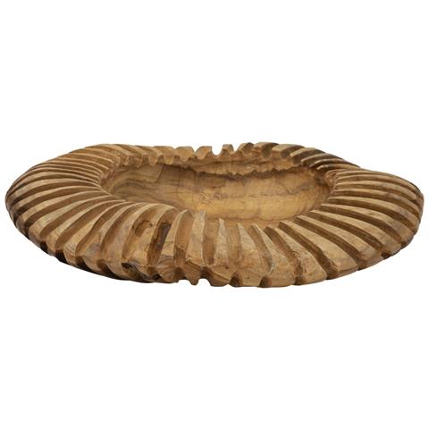 Vassoio Natura 20 - Marrone - Legno - 35x35x7 Cm - Foto 1
