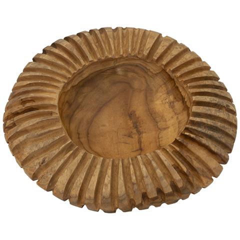 Vassoio Natura 20 - Marrone - Legno - 35x35x7 Cm - Foto 2