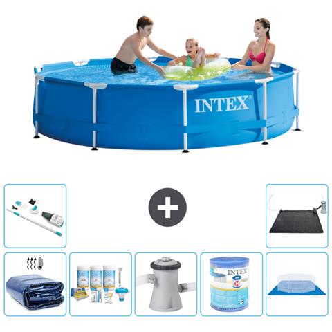 Piscina Fuori Terra - In Giro - 305x76 Cm - Blu - Include Accessori Coordinati A1516 - Foto 1