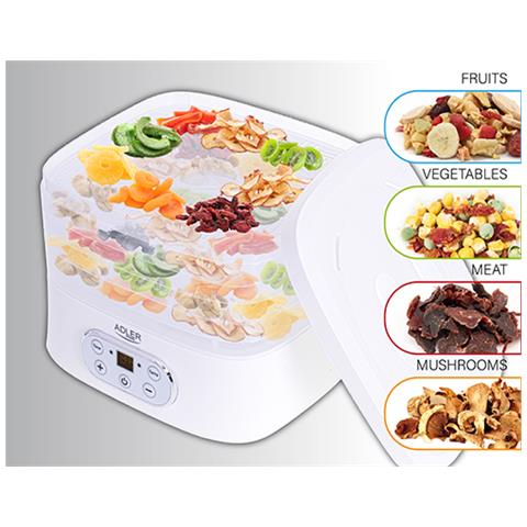 AD 6658 disidratatore alimentare Bianco 230 W - Foto 2