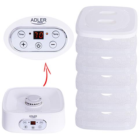 AD 6658 disidratatore alimentare Bianco 230 W - Foto 15