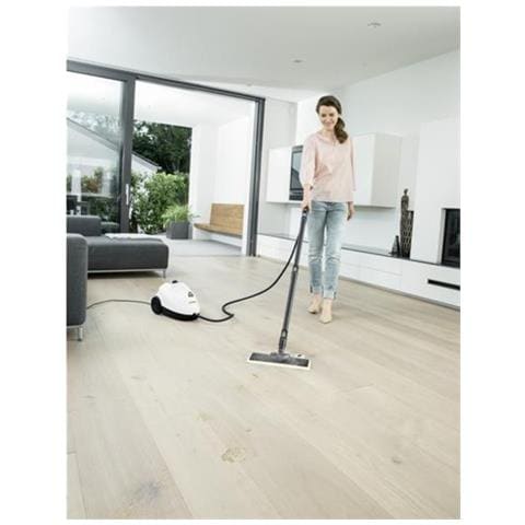 Pulitore A Vapore Con Contenitore Bianco Da 3,2 Bar E 1500 W - 15126010 - Foto 4