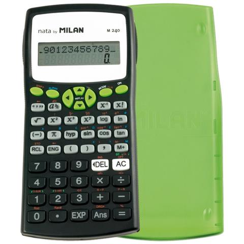 M240 calcolatrice Desktop Calcolatrice scientifica Nero, Verde - Foto 2