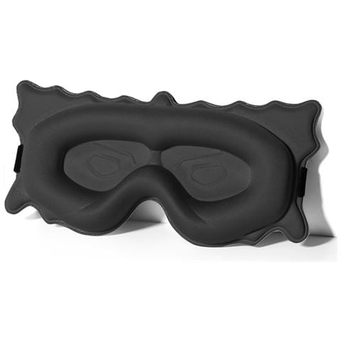 Mascherina Per Dormire 3d Sagomata - Comfort Ottimale E Totale Oscuramento Black - Foto 2