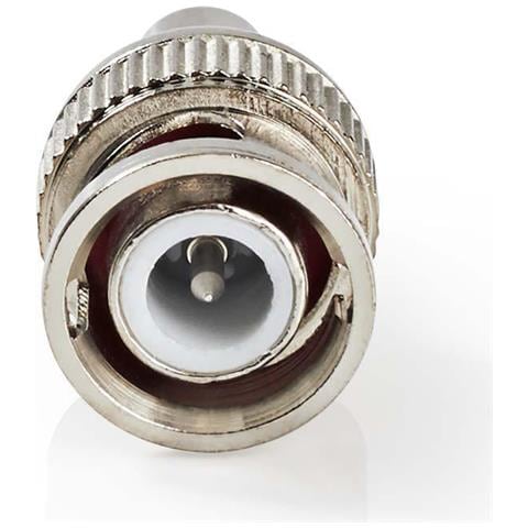 Confezione Da 25 Connettori Bnc Maschio 50 Ohm Per Cavo Coassiale, Argento - Foto 2