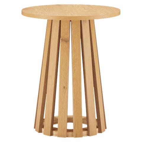 Liv Tavolino Rotondo In Stile Scandinavo - Foto 1