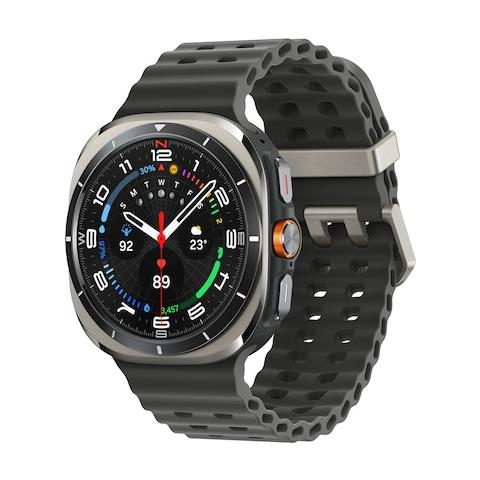 Galaxy Watch Ultra 3,81 cm (1.5") AMOLED 47 mm Digitale 480 x 480 Pixel Touch screen 4G Argento, Titanio Wi-Fi GPS (satellitare) - Foto 1