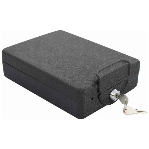 Cassaforte per Auto con blocco Nero 21.8 x 16 x 7 cm Acciaio - Foto 2