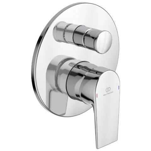 Miscelatore Incasso Vasca/doccia Ceramix New Art.a6549a - Cromo 2 Uscite A Magazzino - Foto 1