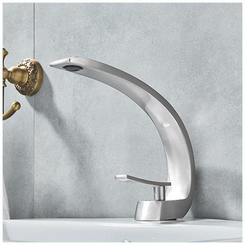Rubinetto per lavabo da bagno, Blackswan, tipo M227, modello anichel, misura 19 cm - Foto 2