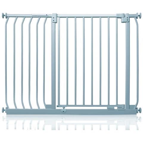Safetots Cancelletto Di Sicurezza Elite, 107cm - 116cm, Grigio Opaco - Foto 1