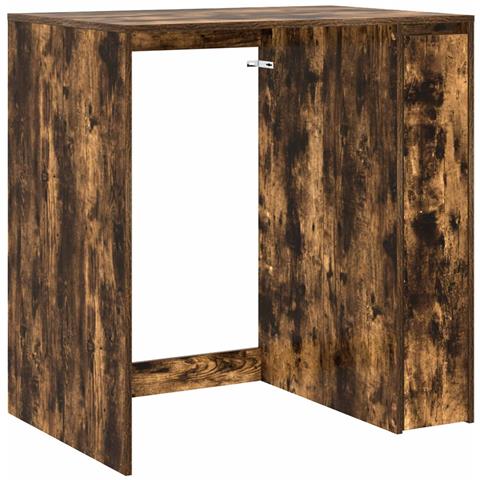Mobiletto per lavatrice con porta Rovere fumé 87 x 60 x 89 cm - Foto 1
