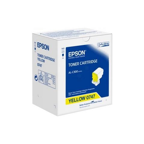 C13S050747 Toner Originale Giallo per Epson AL-C300DN Capacità 8800 Pagine - Foto 2