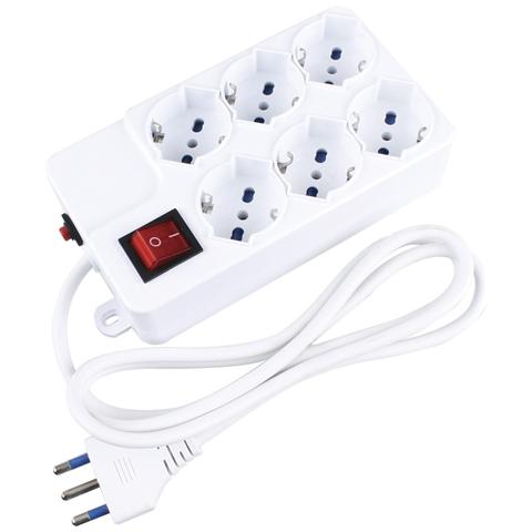 Multipresa Bipasso 6posti On Off Funzione Overload - Foto 2