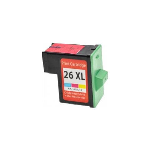 Cartuccia Lexmark 26xl Colore Compatibile Per Lexmark Jet Printer Z13 Z23 Z23e (10n0227 27) 10n0026 Capacita' 15ml - Foto 1