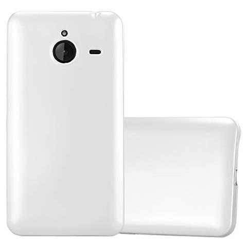 Custodia Compatibile Con Nokia Lumia 640 Xl In Argento Metallico - Coperchio Protettivo In Silicone Tpu Flessibile - Foto 1