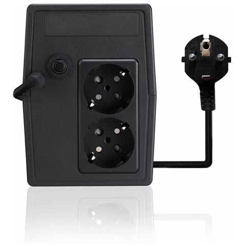 Gruppo di Continuità UPS Era Plus 800 VA / 560 W 2 Prese Schuko - Foto 3
