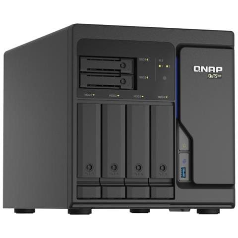 NAS TS-h686 6 Slot 3.5" / 2.5" Interfacce 4 x Gigabit Ethernet / 4 x USB 3.0 Ram 8 GB - Foto 2
