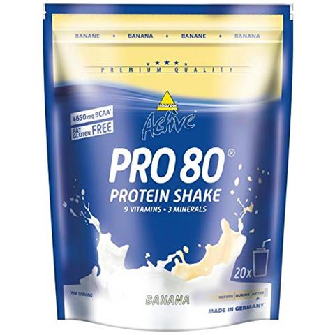 Active Pro 80, Sacchetto Da 500 G (sapore: Vaniglia) - Foto 1