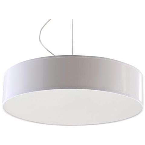 Arena 45 - Lampada A Sospensione, In Pvc, Colore: Bianco - Foto 1