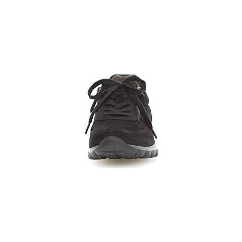 Scarpa Sportiva, Scarpe Da Ginnastica Basse Donna, Nero (black (blurossoschw) 47), 41 Ue - Foto 4